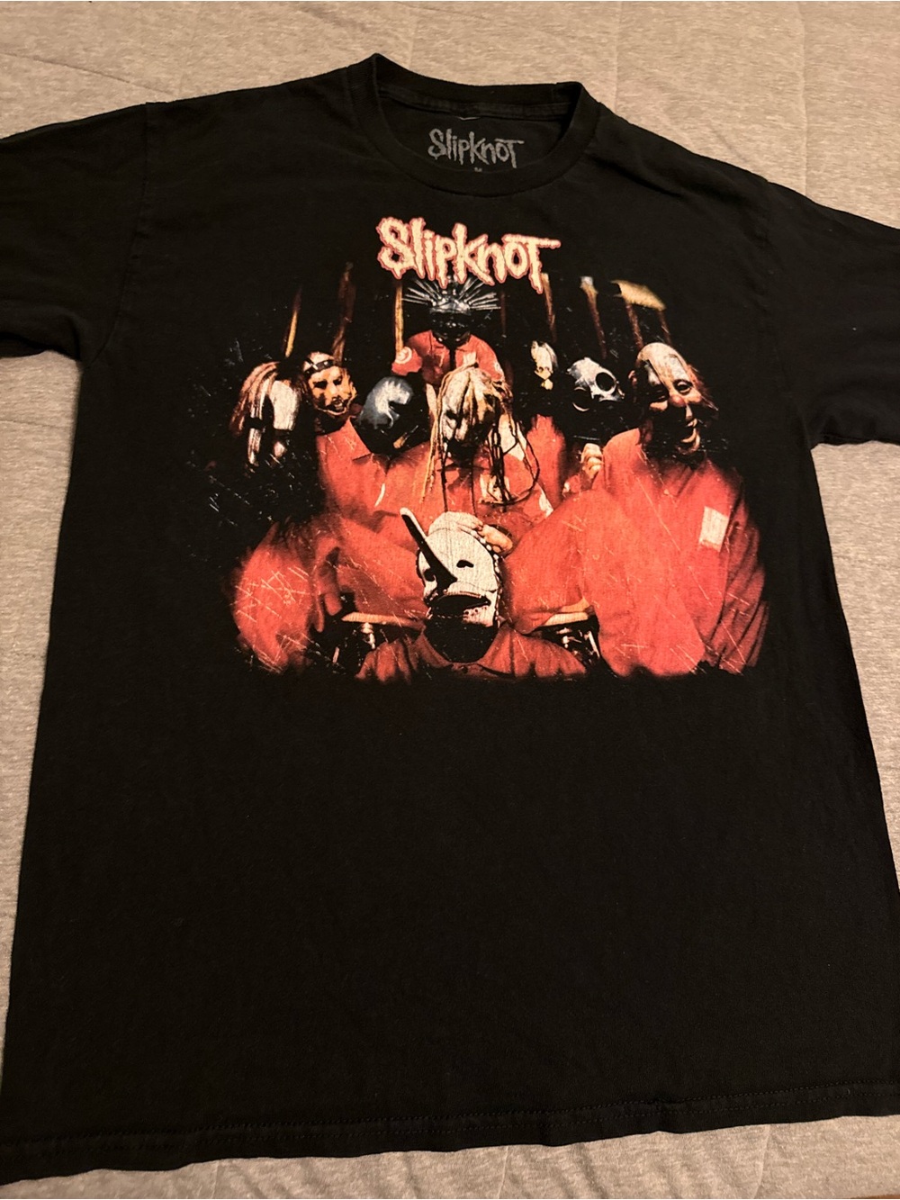 SlipknotBlack & Red Graphic Long-Sleeve Band Tee - Picture 3 of 5